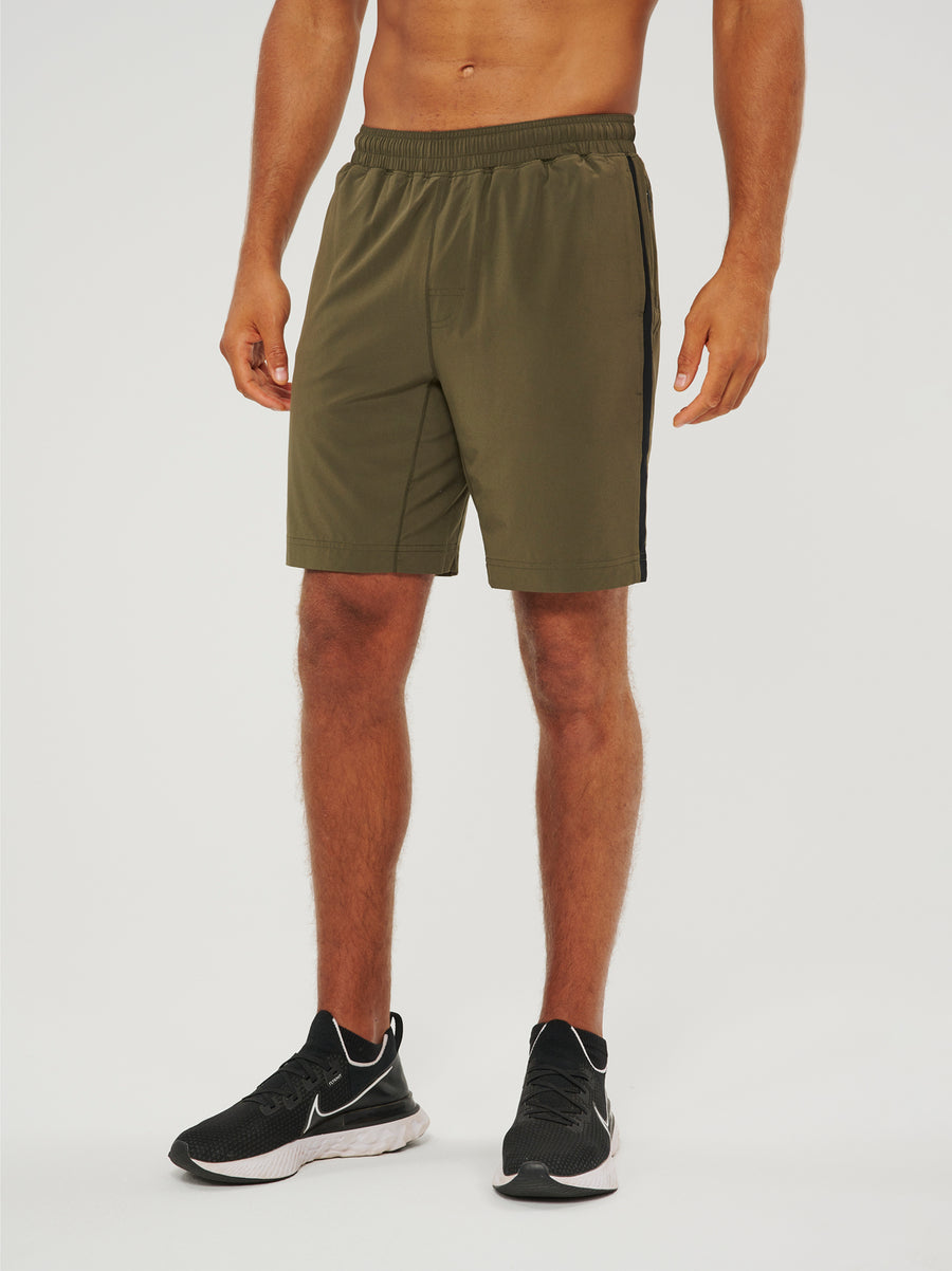Advance Short: 9 inch Inseam Men's Active Shorts - Fourlaps