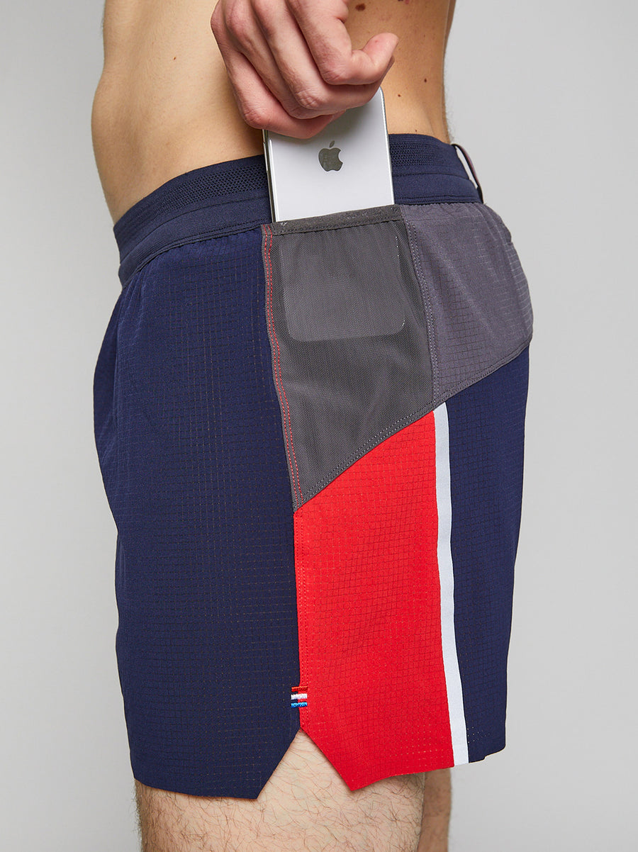 Navy/ Red/ Charcoal